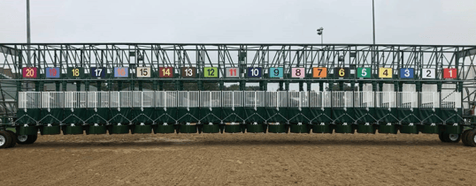 Steriline 20 stall racing gate for Kentucky Derby