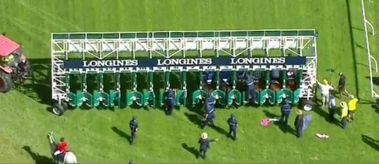 Winx George Ryder stakes starting gate 2018